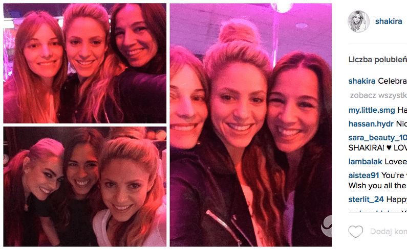 Shakira bez makijażu