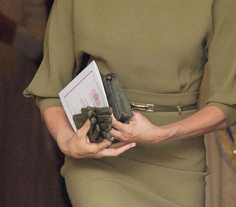 Meghan Markle na chrzcie księcia Louisa