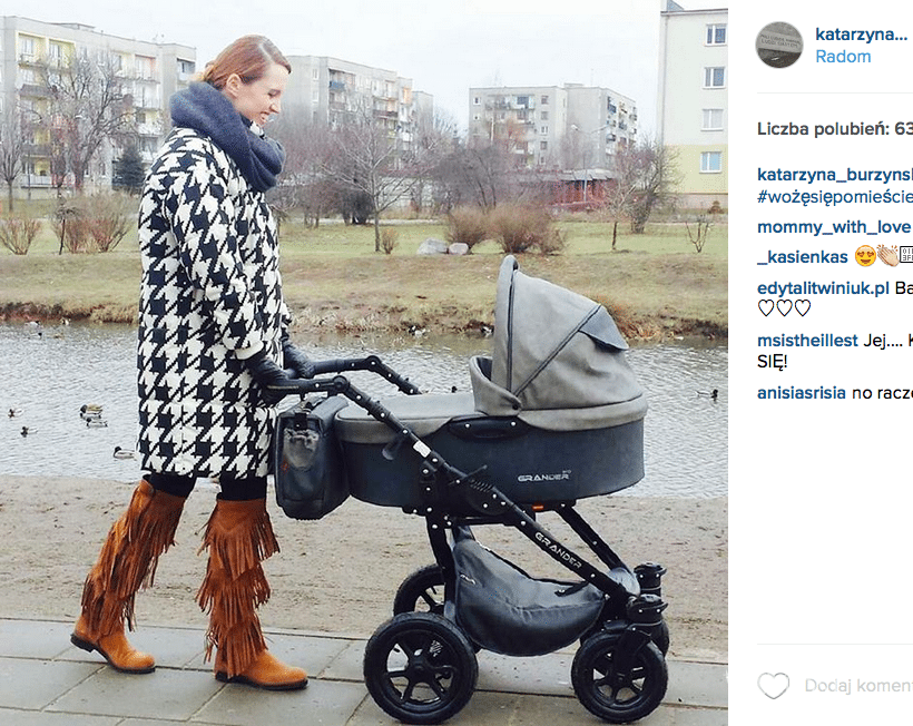 Kasia Burzyńska pokazała syna Szymona Wydry