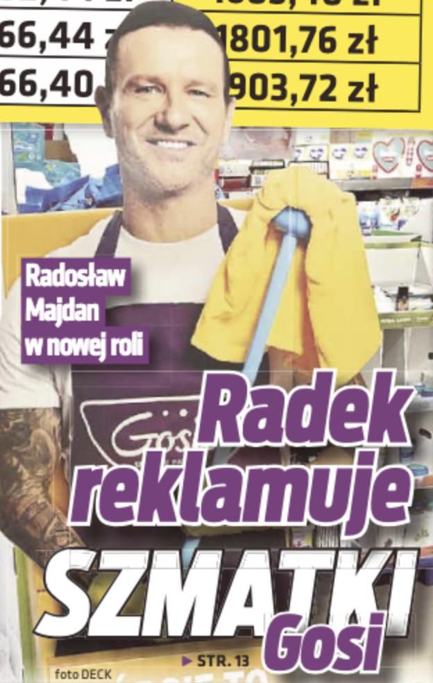 Radosław Majdan na okładce Super Expressu | Wydanie z dnia 31.03.2022