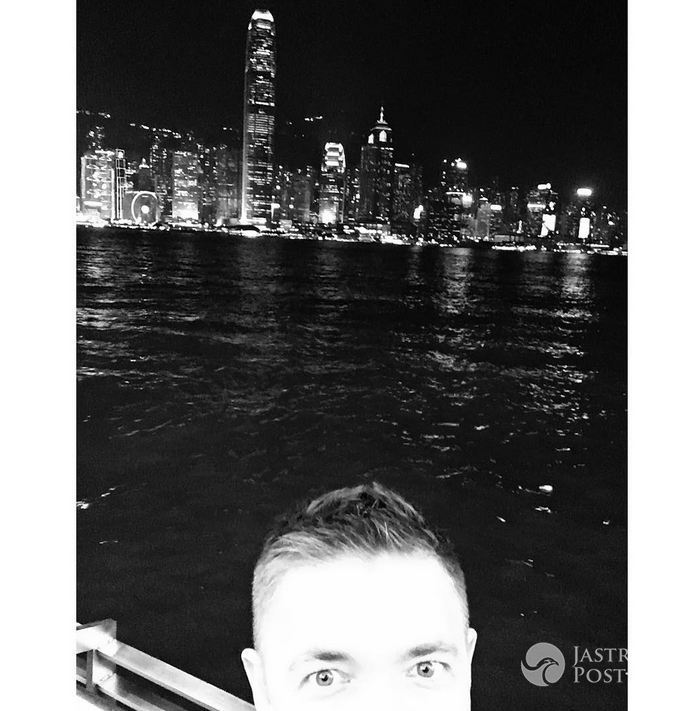 Łukasz Jemioł poleciał na Sylwestra do Hong Kongu - Instagram