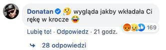 Komentarz Donatana pod wpisem Cleo