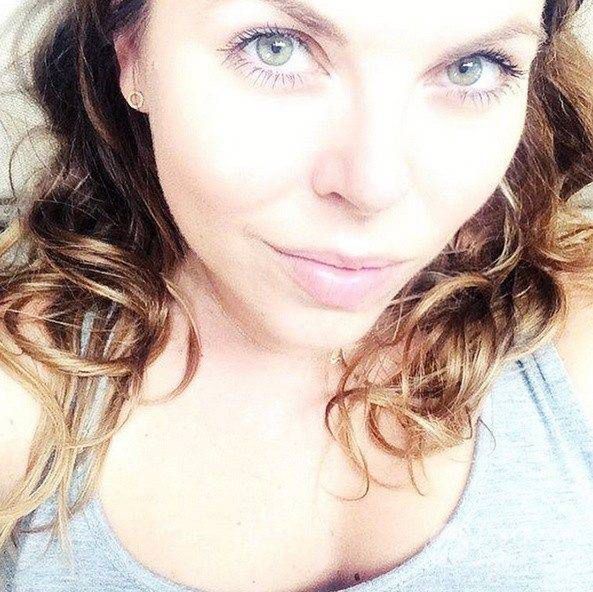 Aleksandra Kwaśniewska bez makijażu