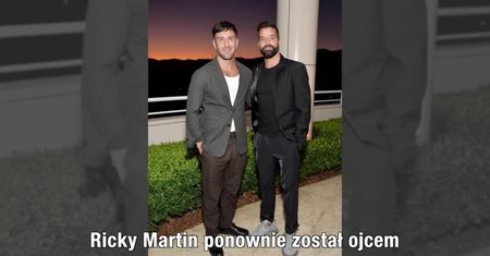 Ricky Martin i jego mąż zostali rodzicami. Ich czwarte dziecko to syn