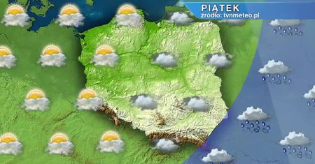 Piątek pochmurny tylko przed południem. W weekend będzie słonecznie i ciepło
