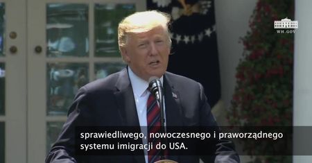 D. Trump chce więcej wykwalifikowanych migrantów w USA
