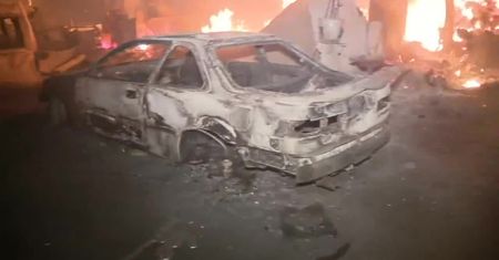 Ogromne pożary w Kalifornii. Spłonęły dziesiątki domów i samochodów