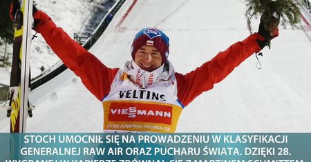 Dwóch Polaków na podium w Lillehammer. Kamil Stoch zdeklasował rywali, Dawid Kubacki na drugim miejscu