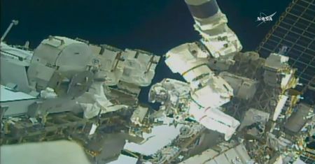 Pierwszy kosmiczny spacer astronautów MSK w nowym roku
