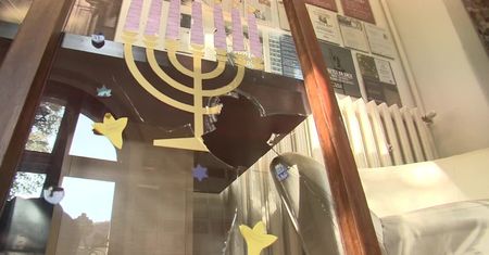 Rzucił kamieniem w okno gdańskiej synagogi. Już w rękach policji