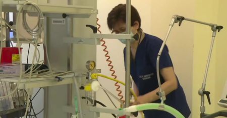 Szpital tymczasowy w Krakowie rozpoczął pracę. 200 nowych łóżek dla pacjentów z Covid-19