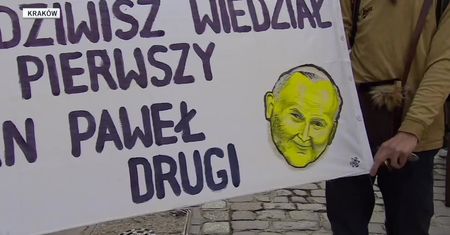 W Krakowie odbył się protest przeciw tuszowaniu pedofilii w kościele
