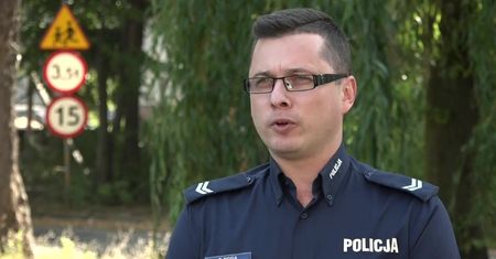 Nie miał dwóch opon, ale chciał jechać dalej. Był pijany