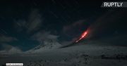 Erupcja największego rosyjskiego wulkanu na Kamczatce