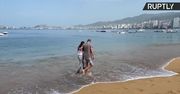 Plaże w Acapulco znów otwarte.
