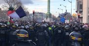 Protest “żółtych kamizelek” w Paryżu. Policja aresztowała pond 30 osób