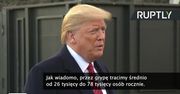 Trump rozważa zamknięcie granic USA dla kilku krajów, w których “występuje nieproporcjonalnie duża liczba przypadków zarażenia” koronawirusem