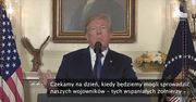 D. Trump: Putin obiecał światu, że zlikwiduje syryjską broń chemiczną. Nie dotrzymał obietnicy