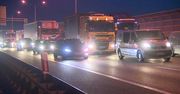 “Zagapiłem się i nie zdążyłem wyhamować”. Karambol na autostradowej obwodnicy Wrocławia