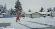 Tyranozaur pożarł mieszkankę Spokane i spokojnie odśnieżał podjazd
