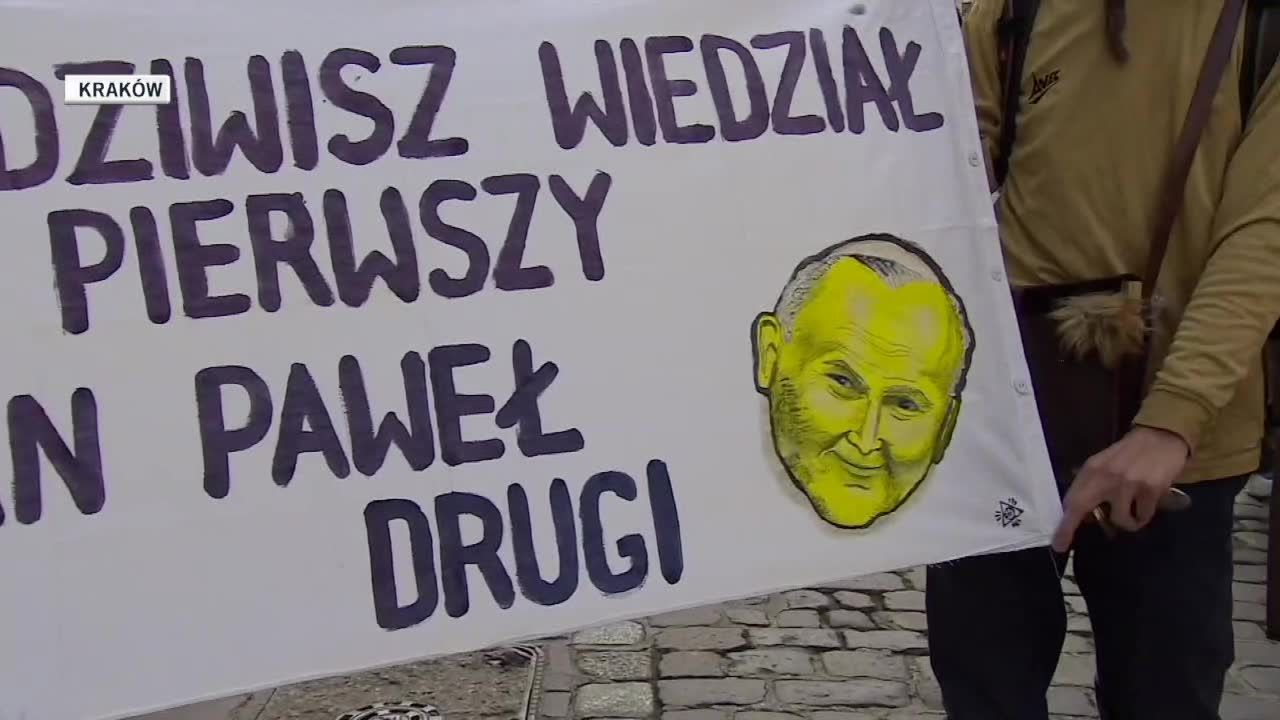 W Krakowie odbył się protest przeciw tuszowaniu pedofilii w kościele