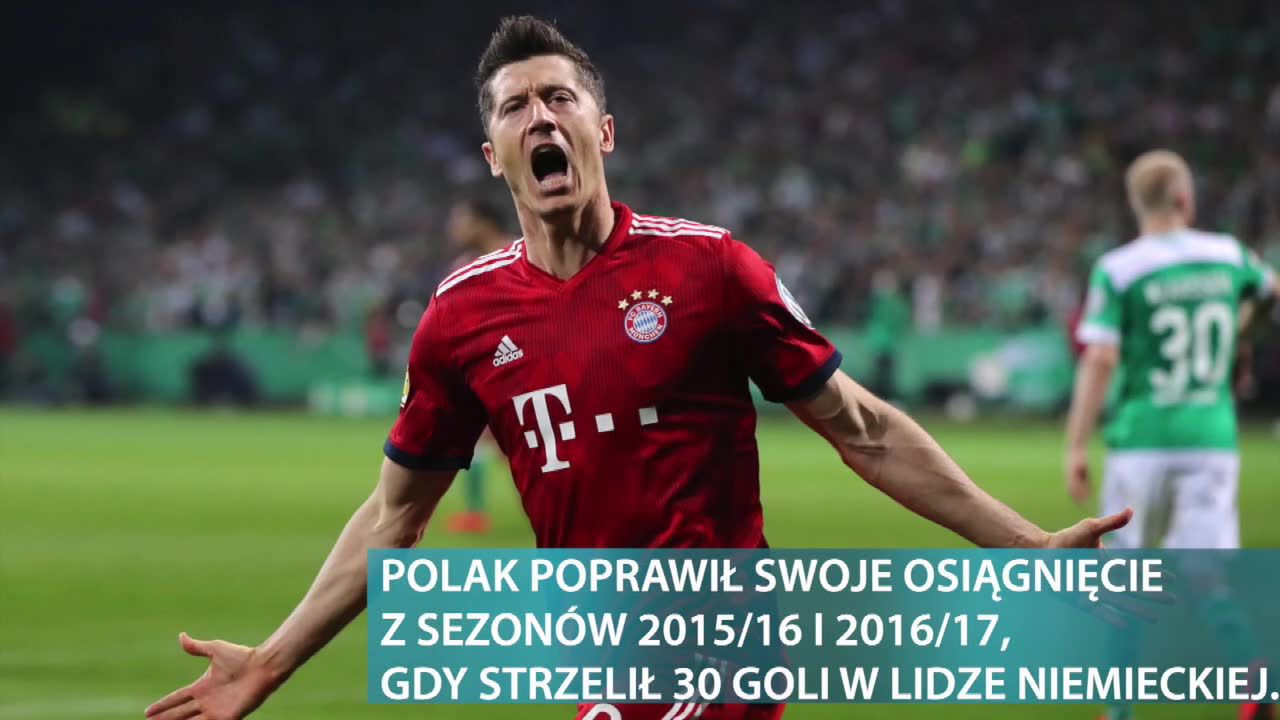 Bayern Monachium wygrał z Werderem Brema 1:0 po golu Roberta Lewandowskiego