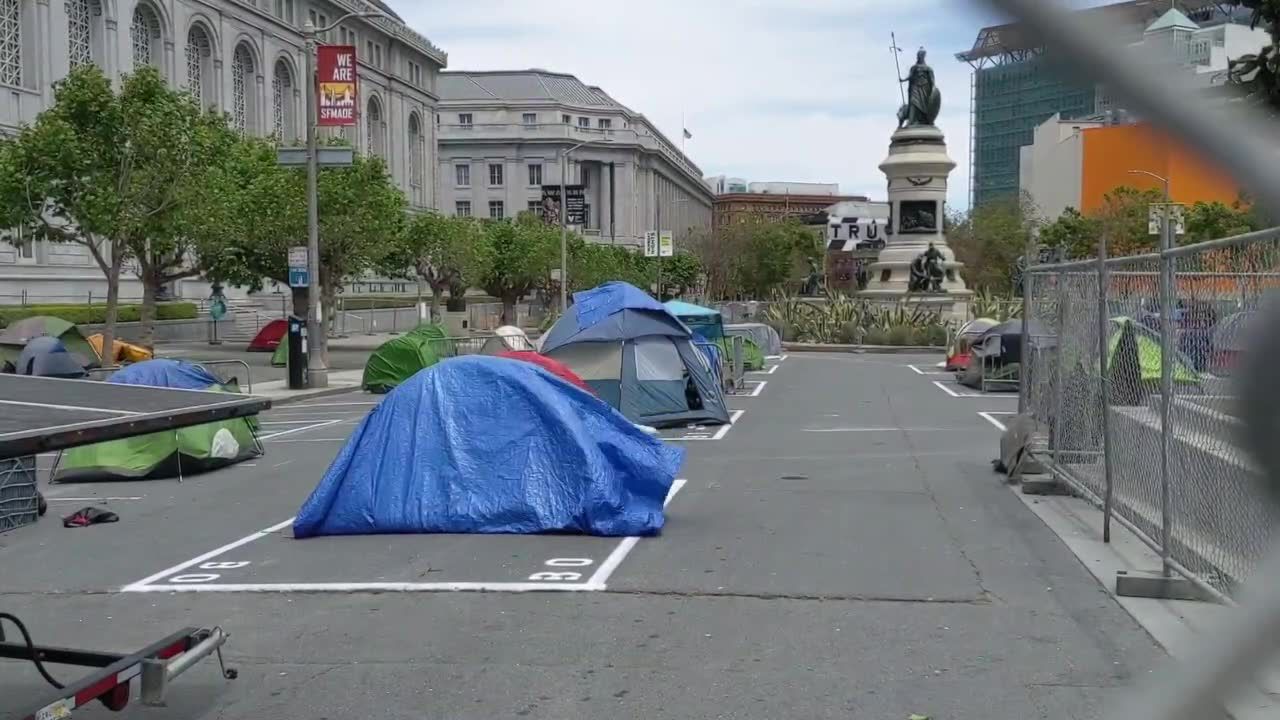 Otwarto pierwszy obóz dla bezdomnych na czas pandemii w San Francisco