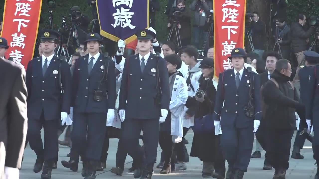 Rekordowe tłumy na urodzinach cesarza Japonii. Ostatnia taka uroczystość przed abdykacją