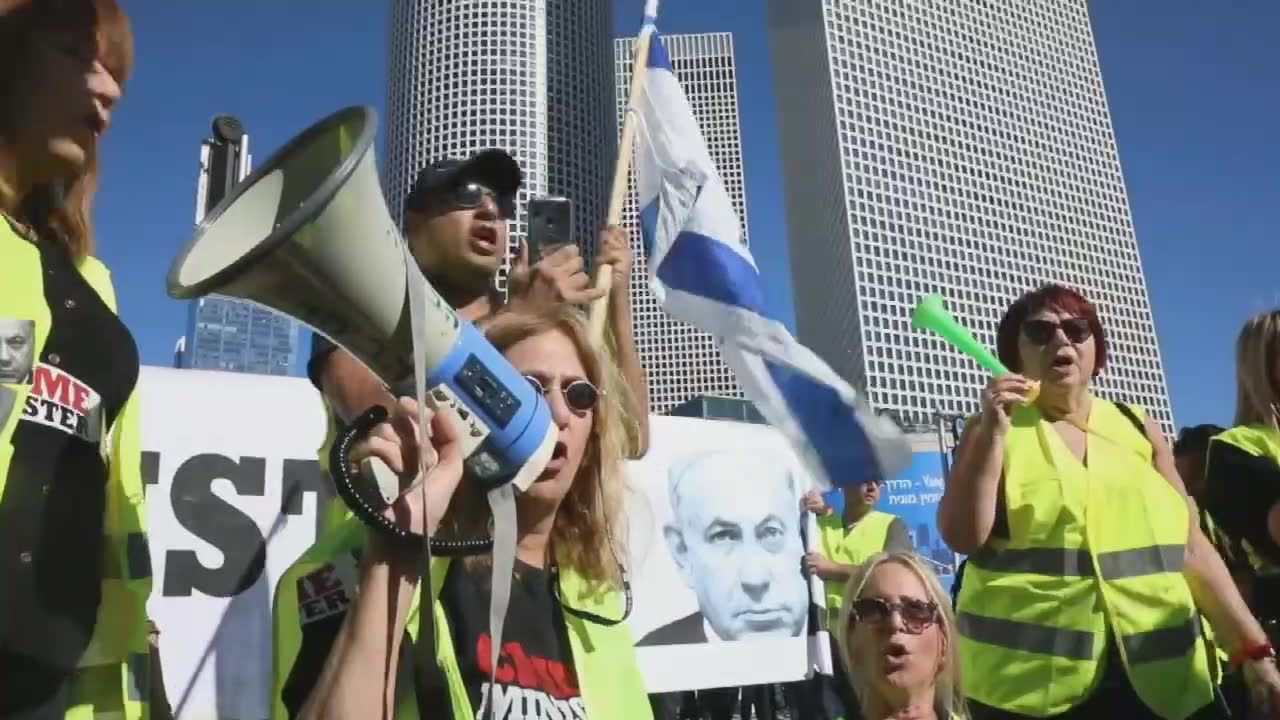 “Żółte kamizelki” protestują w Izraelu przeciwko wysokim kosztom życia. Zatrzymania podczas demonstracji