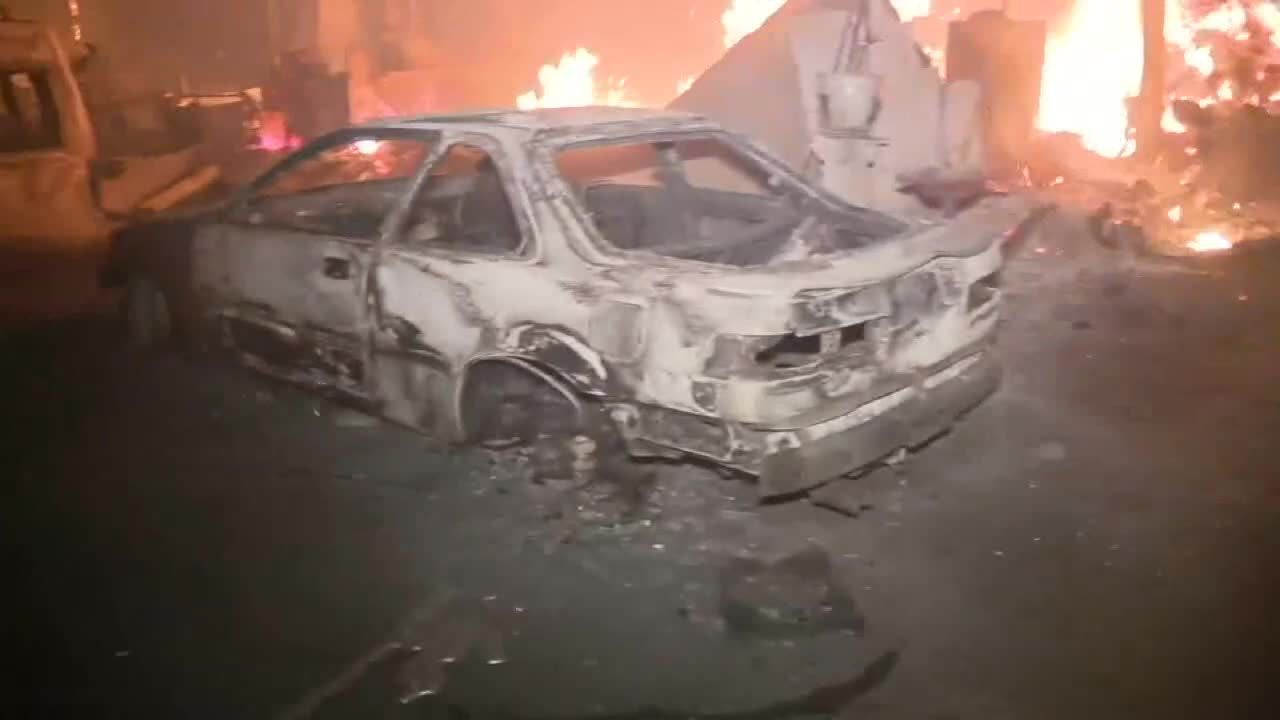 Ogromne pożary w Kalifornii. Spłonęły dziesiątki domów i samochodów