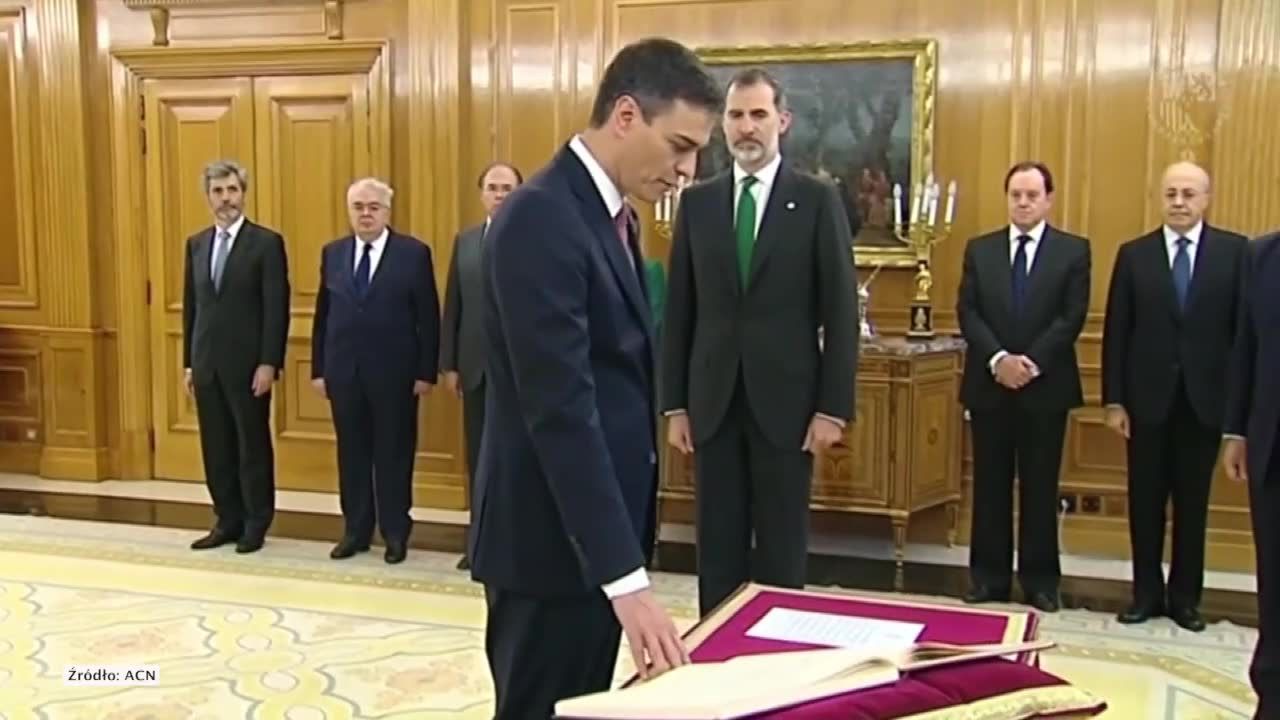 Pedro Sanchez nowym premierem Hiszpanii