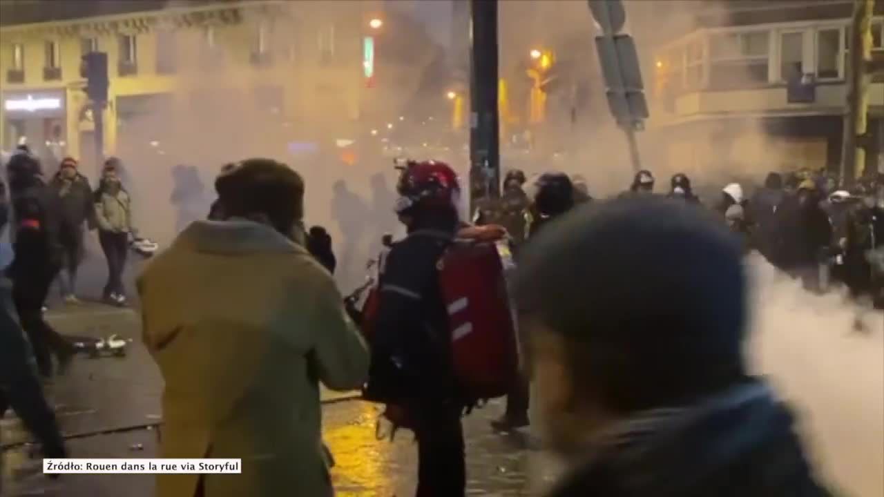 Zamieszki w Paryżu, paraliż komunikacyjny w całej Francji. Protesty przeciwko reformie emerytalnej