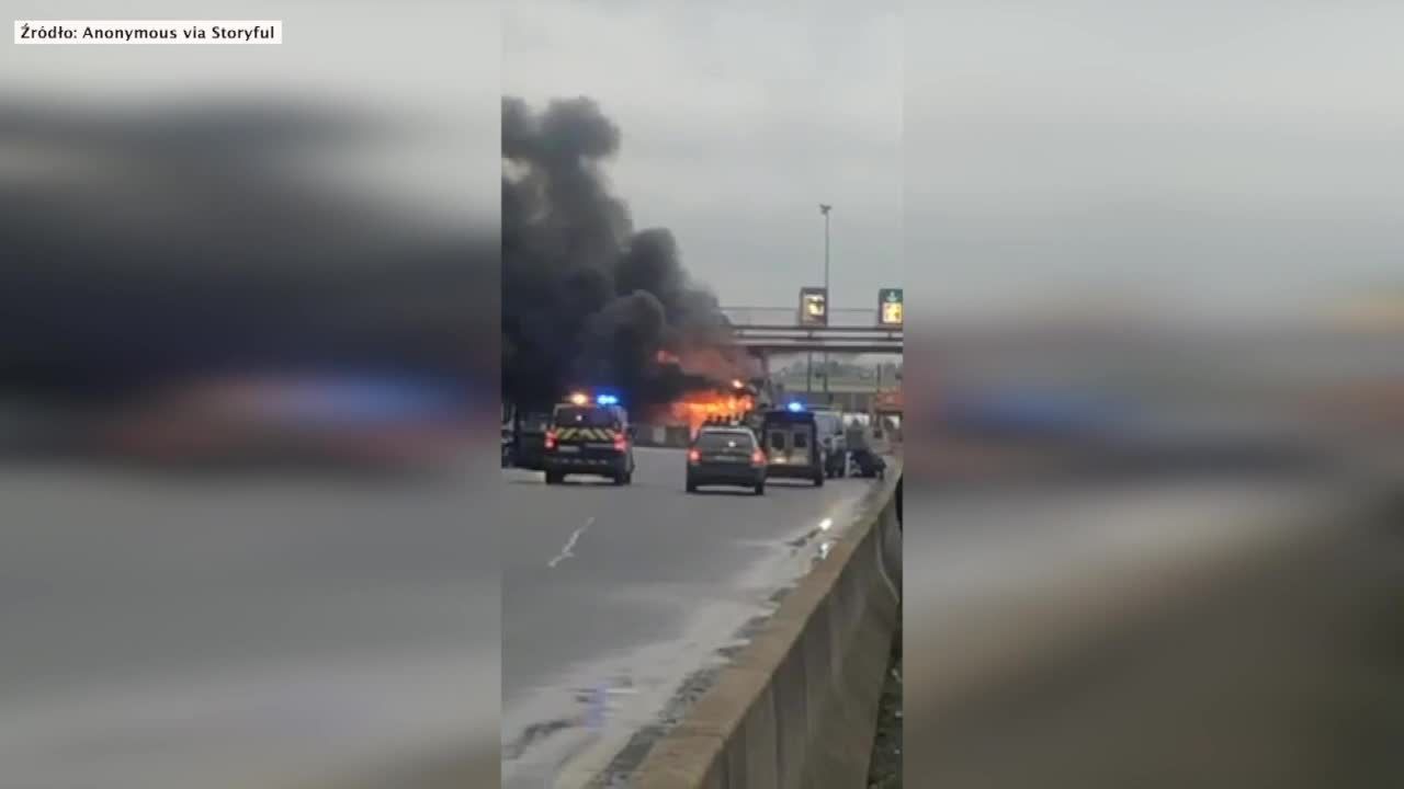 Tragiczny finał pościgu we Francji