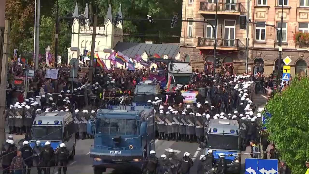 30 osób zostało zatrzymanych w czasie Marszu Równości w Lublinie