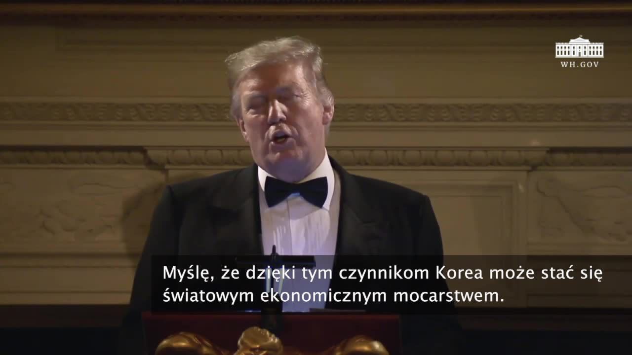 D. Trump: Powiem Kimowi, że jego kraj ma szansę mieć kwitnącą gospodarkę