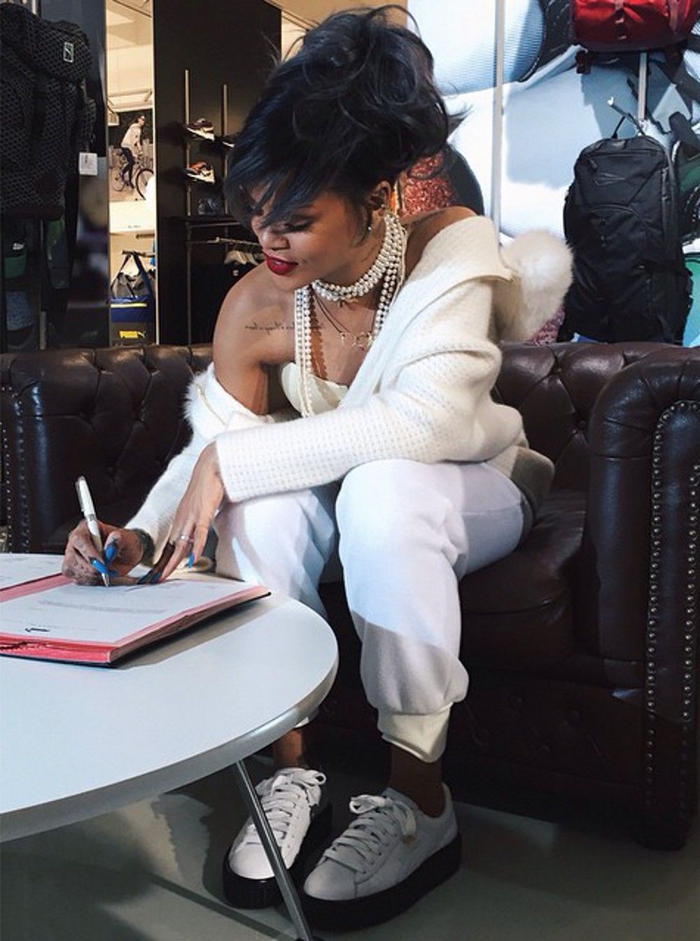 Rihanna dla Pumy
Fot. screen z Instagram