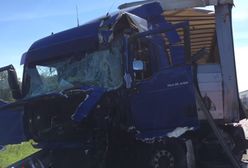 Zablokowana S8. Zderzenie dwóch tirów. Ogromne korki