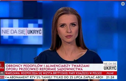 Wiadomo kto pisze propagandowe "paski" w TVP Info.To młode dziennikarki 