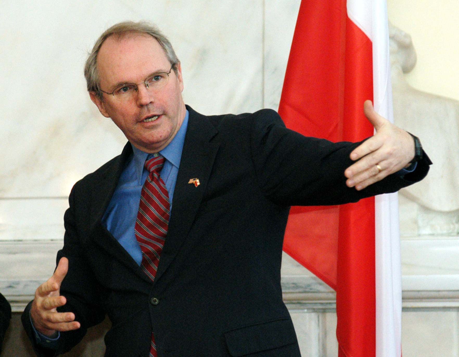 Były ambasador USA w Polsce Chrstopher R. Hill.