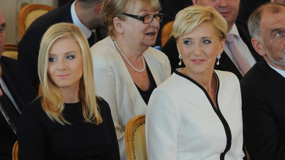 Kinga Duda i Agata Kornhauser-Duda.