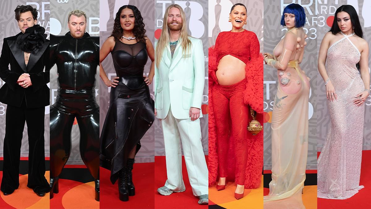 Gwiazdy na Brit Awards 2023: Salma Hayek, Harry Styles, Jessie J, Sam Ryder. Lista zwycięzców [DUŻO ZDJĘĆ]