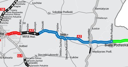 A2 do granicy z Białorusią. Końcowe 32 km autostrady za 1,5 mld zł