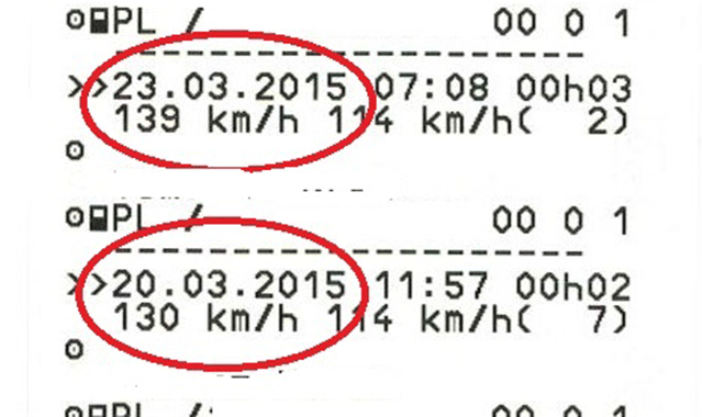 Ciężarówka z węglem pędziła... 151 km/h!