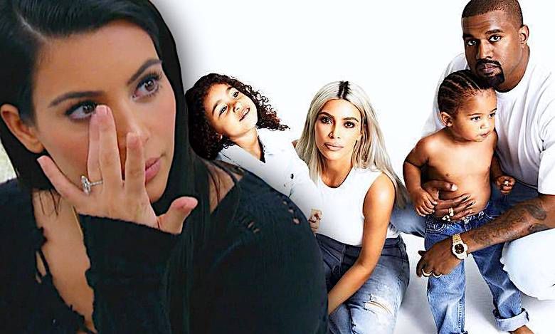 Kim Kardashian świąteczna sesja