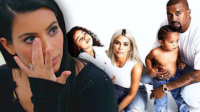 Kim Kardashian świąteczna sesja