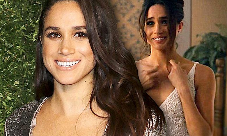 Meghan Markle suknia ślubna projekt