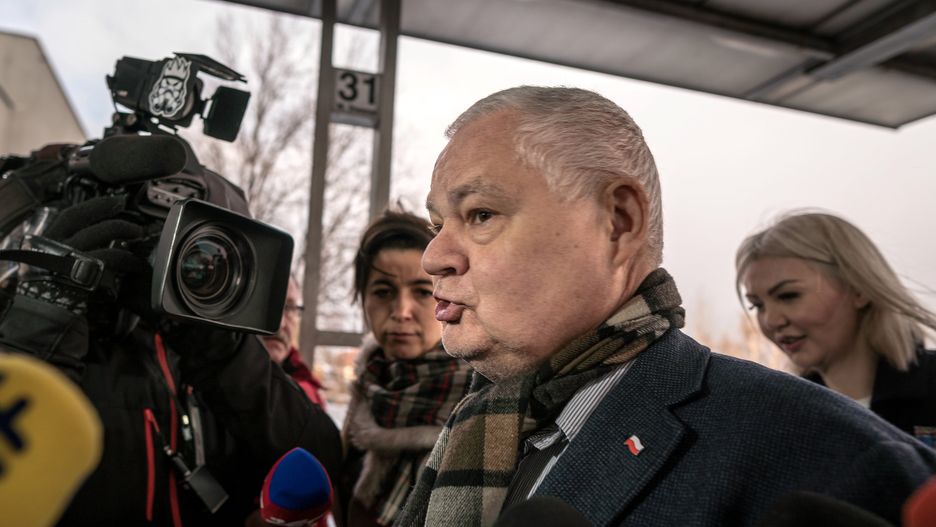 Adam Glapiński z Martyną Wojciechowską
