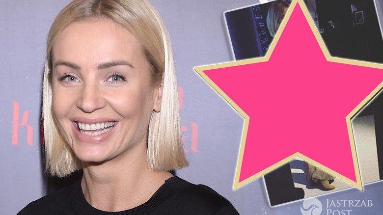 Agnieszka Woźniak-Starak w modnej stylizacji na zimę