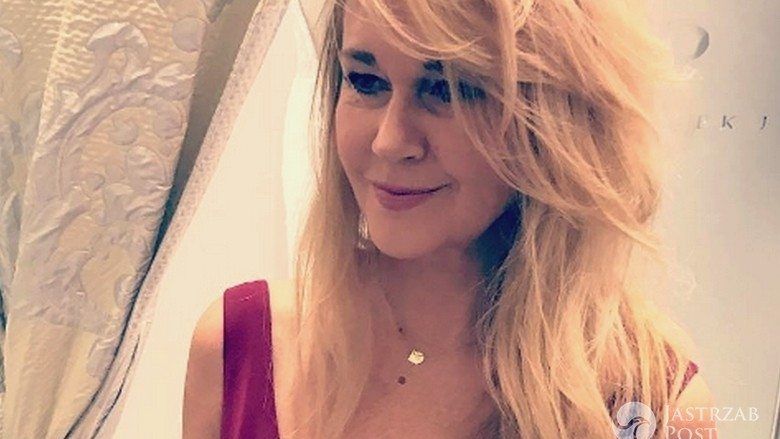 Grażyna Torbicka w odważnej sukni z głębokim dekoltem