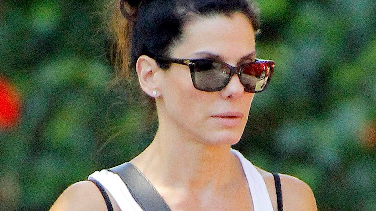 Sandra Bullock bez makijażu